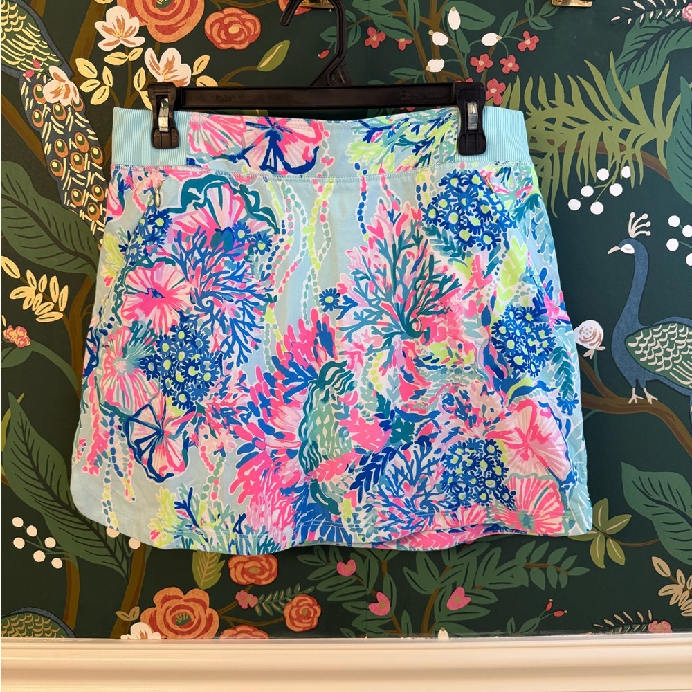 Lilly Pulitzer Multicolor Floral Skort